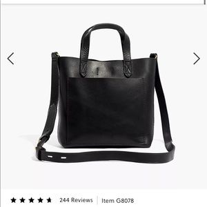 Madewell The Small Transport Crossbody in True Black